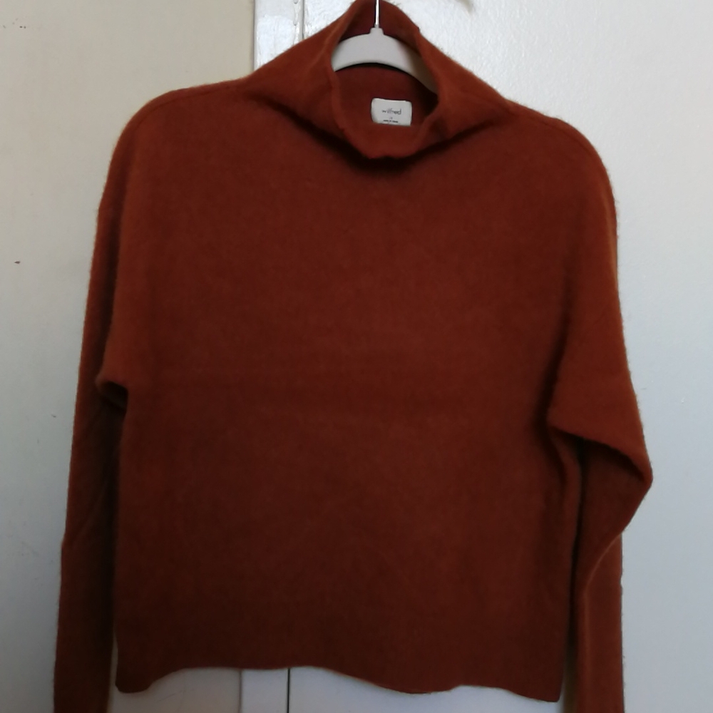 Aritzia Wilfred 100% Cashmere  Crpyie Sweater